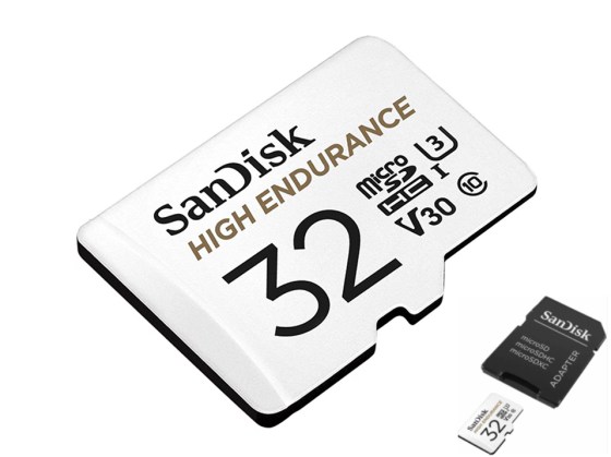 Sandisk Micro SDHC High Endurance 32GB + adapter memóriakártya7